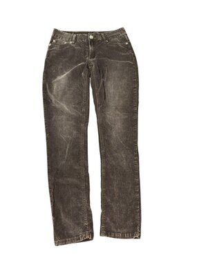 Rue 21 Brown 7/8R Midrise Skinny Micro Cords